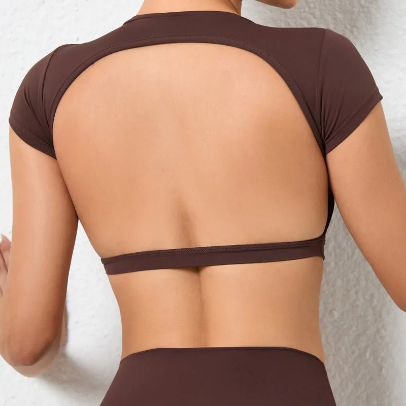 BreatheBack™ — Rückenfreies Damen Sport - Top - LeveFit