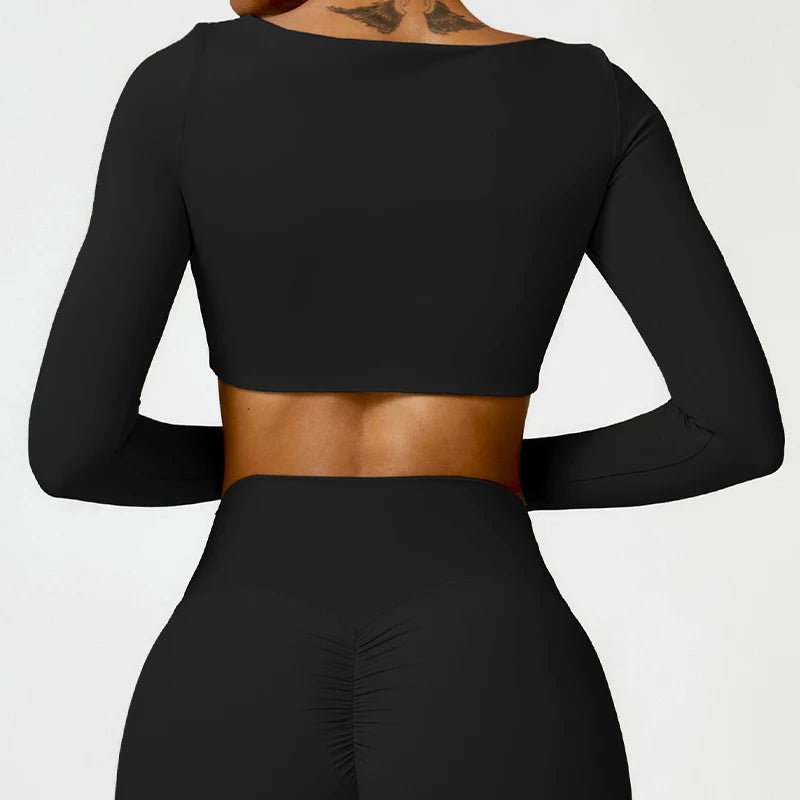 SquareFit™ — Damen Sport Top mit Square Neck - LeveFit