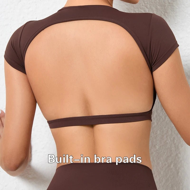 BreatheBack™ — Rückenfreies Damen Sport - Top - LeveFit