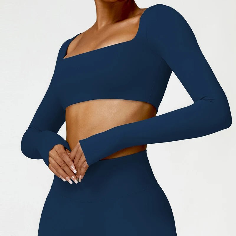 SquareFit™ — Damen Sport Top mit Square Neck - LeveFit