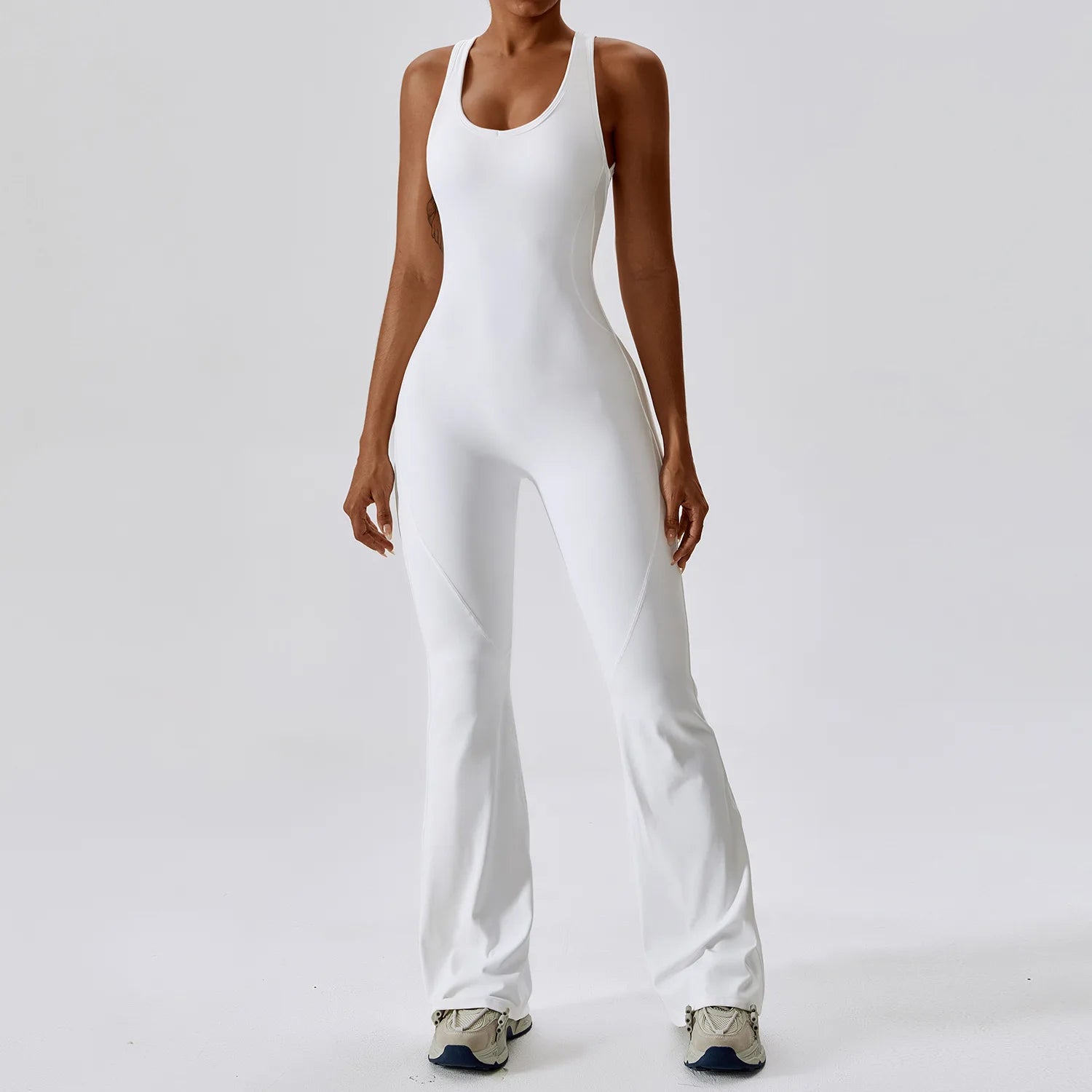 Nahtloser Fitness-Jumpsuit für Damen – Formender Einteiler