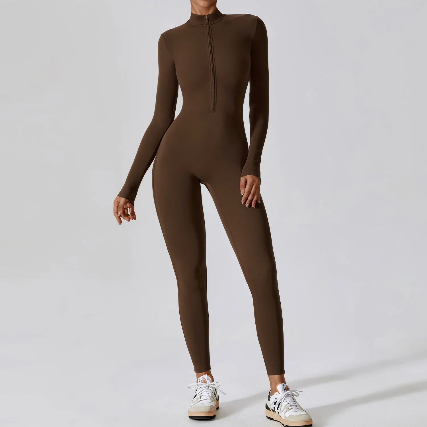 Damen Jumpsuit – Langarm Push-Up