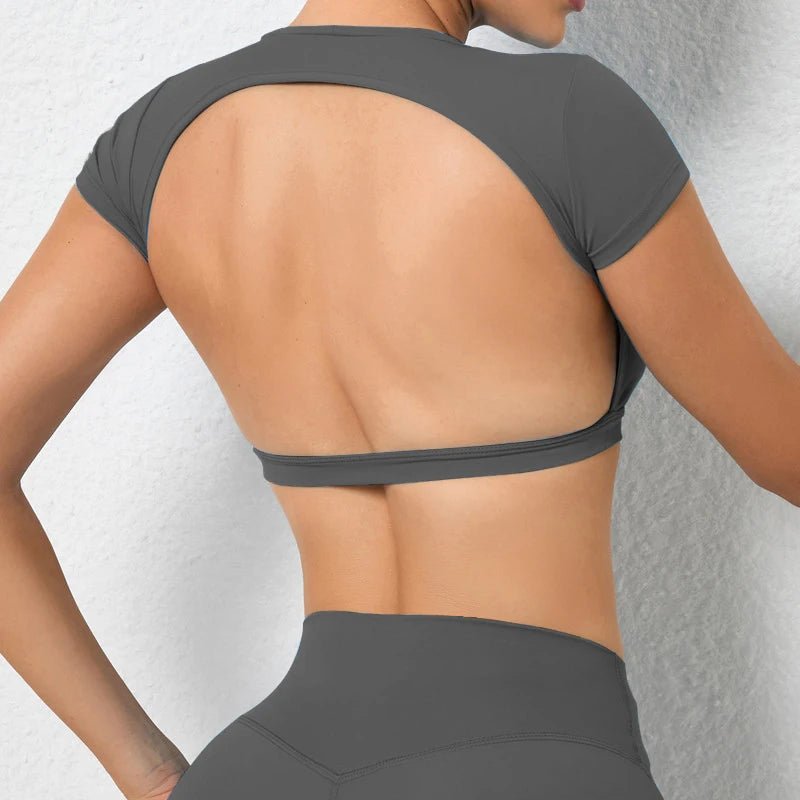BreatheBack™ — Rückenfreies Damen Sport - Top - LeveFit