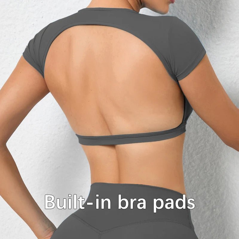 BreatheBack™ — Rückenfreies Damen Sport - Top - LeveFit