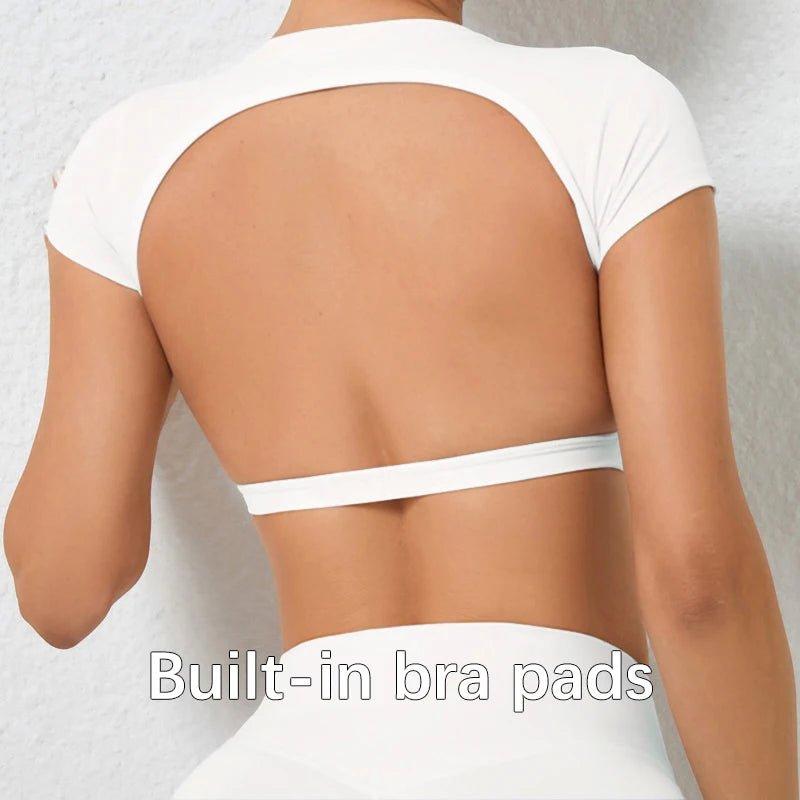 BreatheBack™ — Rückenfreies Damen Sport - Top - LeveFit
