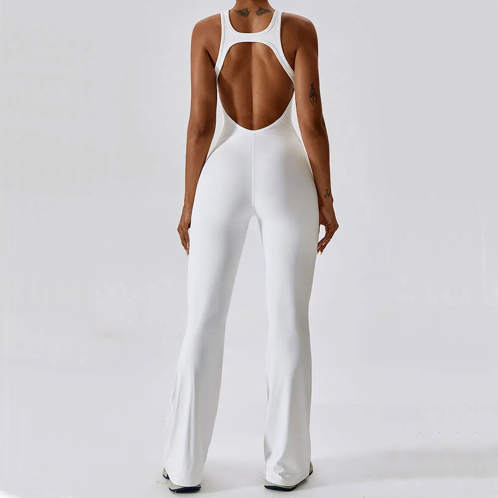 Nahtloser Fitness-Jumpsuit für Damen – Formender Einteiler