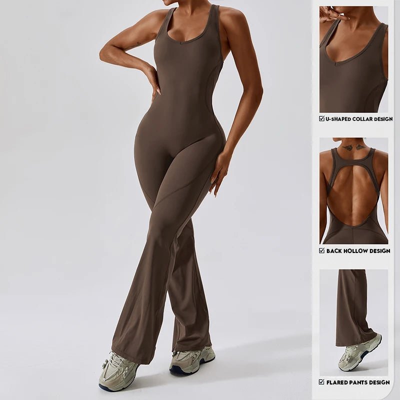 V - Back Jumpsuit™ – Sexy & Komfortabel beim Workout - LeveFit