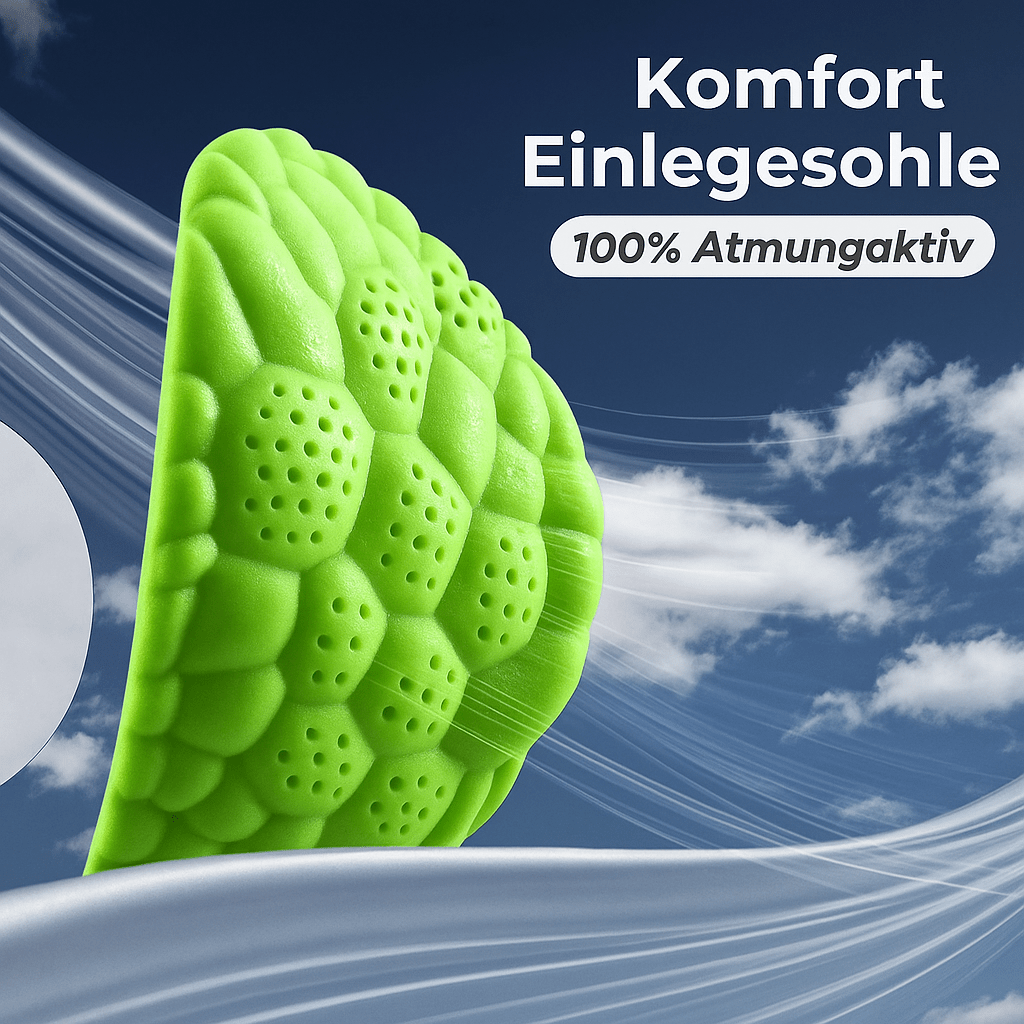 Perfekte Ergänzung für deinen Kauf – 4D - Gel - Einlegesohle - LeveFit