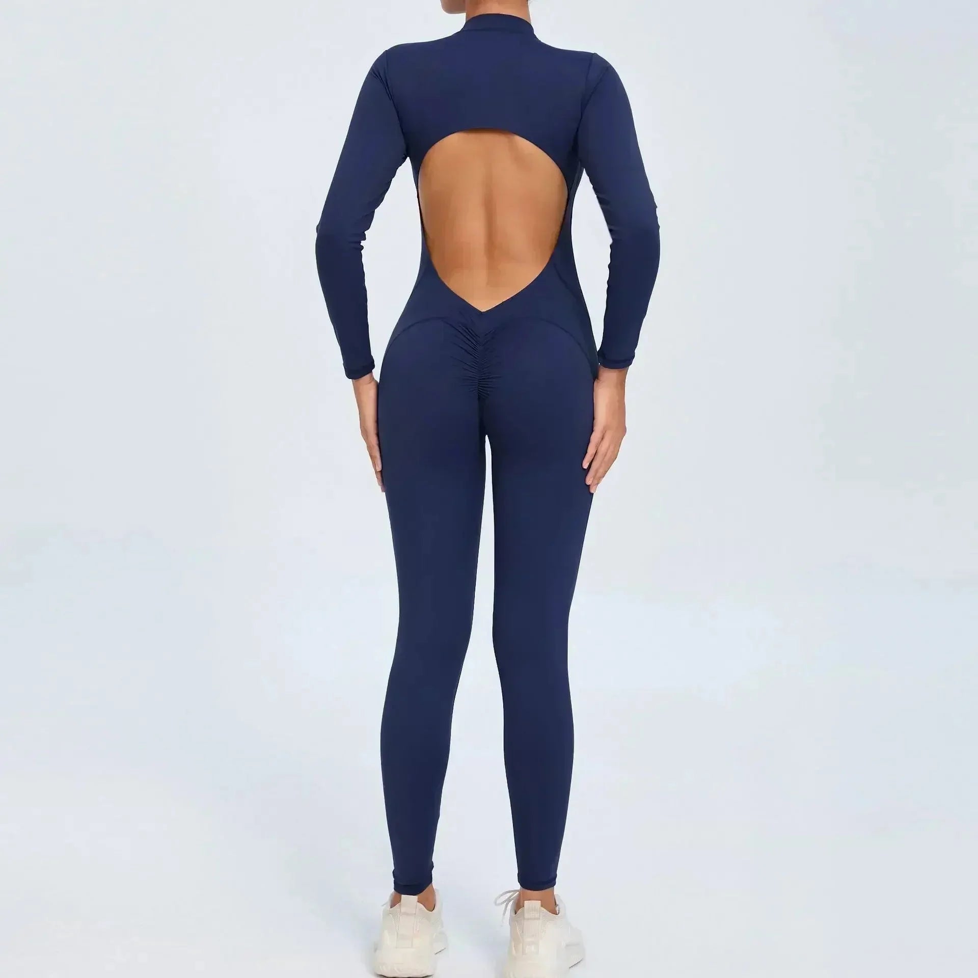 Seamless Zip Jumpsuit - LeveFit