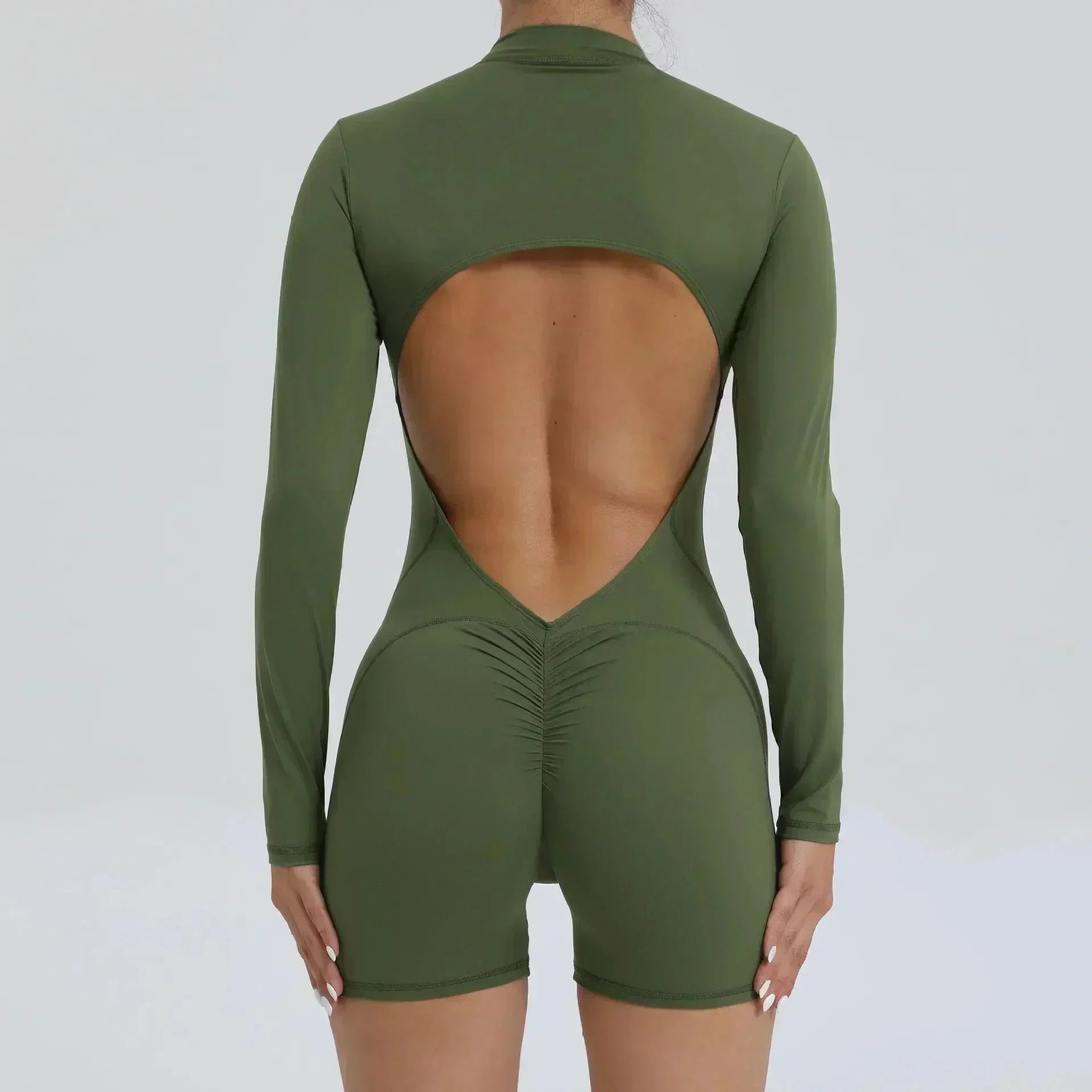 Seamless Zip Jumpsuit - LeveFit